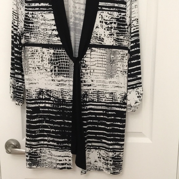 Jersey Cardigan with tie Sz 16 - Picture 6 of 6